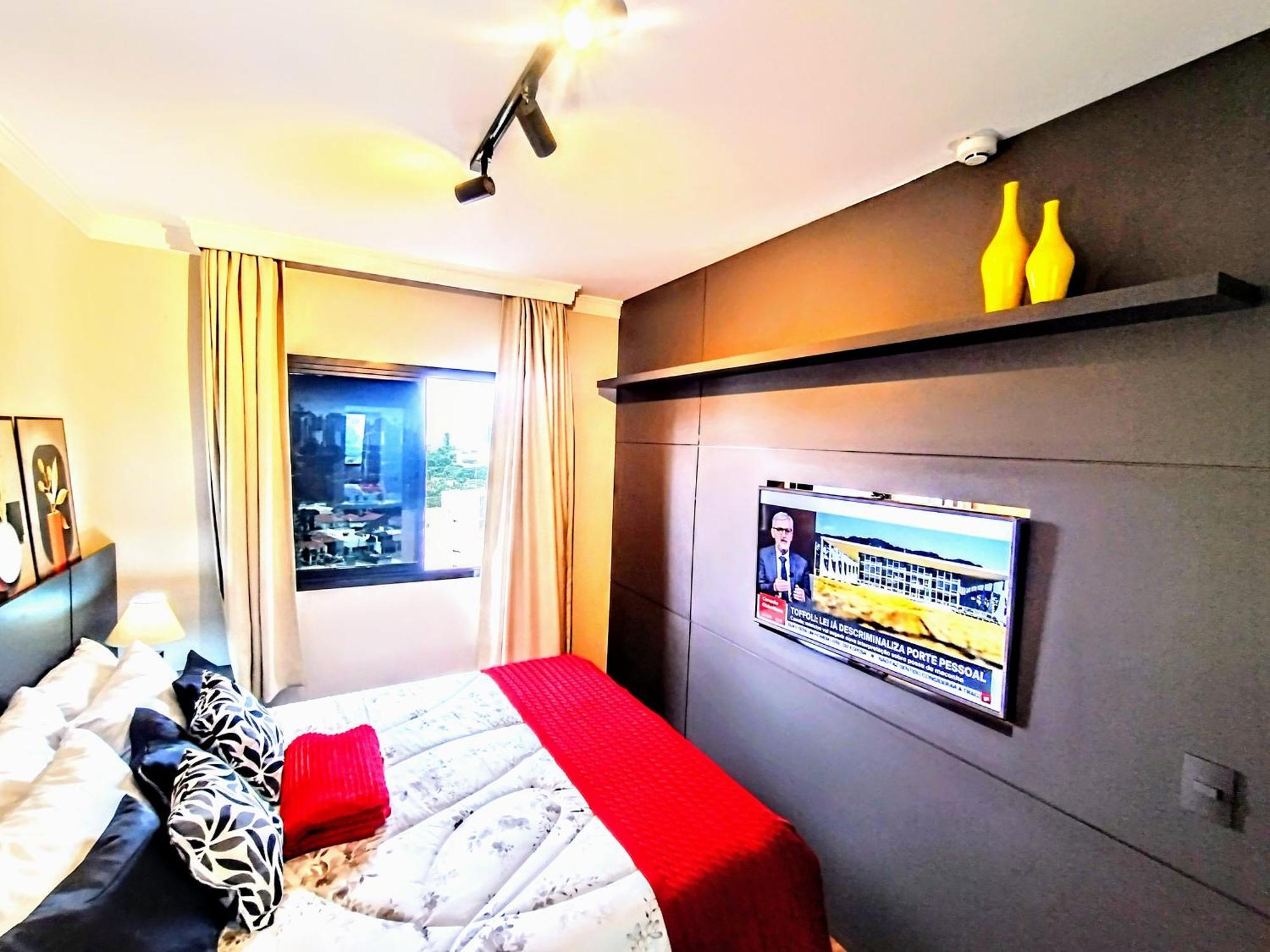 Luxxor Premiere Faria Lima - On The Sky Line - King Duplex Studio Veranda - Executive Class - Red Velvet Edition 5*