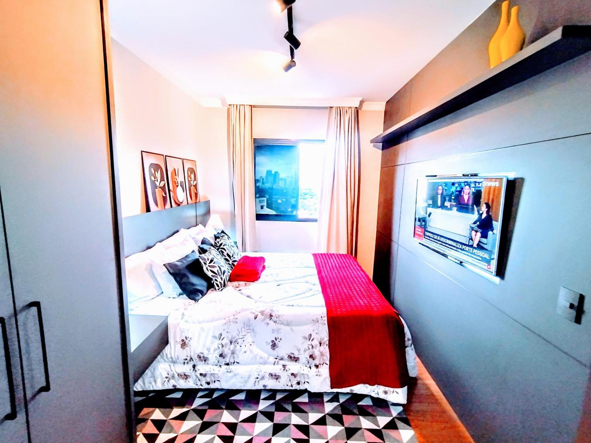 Luxxor Premiere Faria Lima - On The Sky Line - King Duplex Studio Veranda - Executive Class - Red Velvet Edition 5*